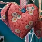 Hexagons on pink heart - pic 3